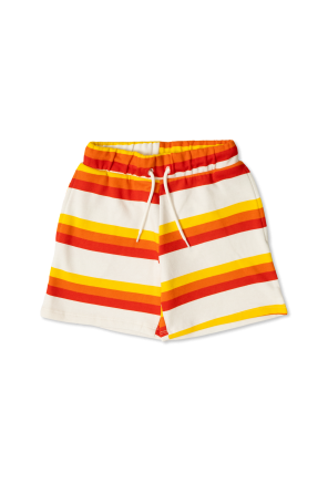 Striped pattern shorts