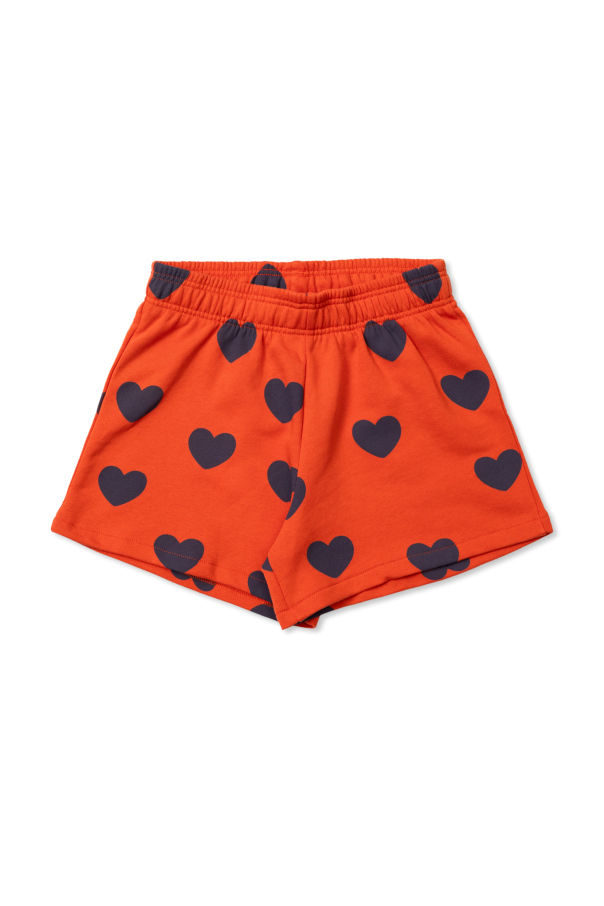 Mini Rodini Shorts with a heart motif