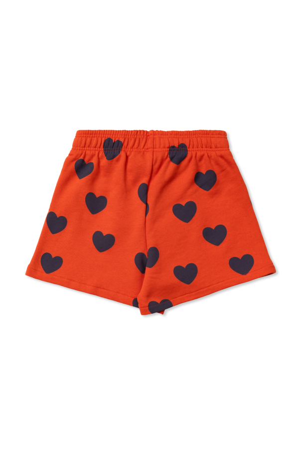 Mini Rodini Shorts with a heart motif