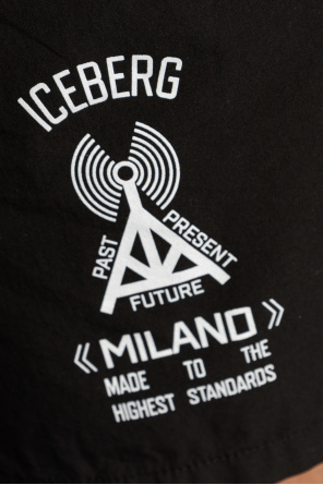 Iceberg Szorty z logo