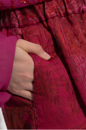 Dries Van Noten Pantalones cortos con bolsillos