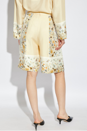 Munthe Pantalones cortos de seda ‘Fabiane’