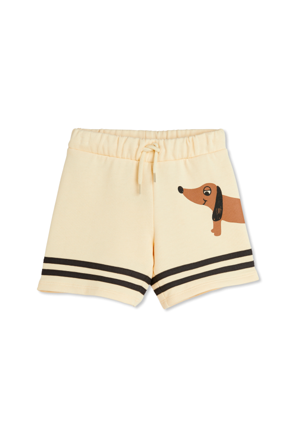 Shorts with dog motif od Mini Rodini