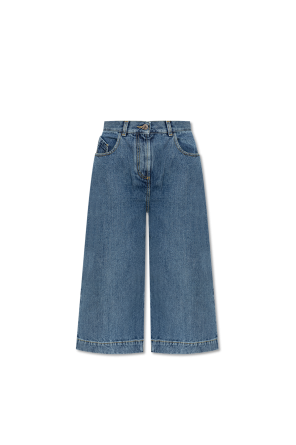 Denim bermuda shorts
