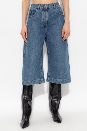 The Attico Denim bermuda shorts