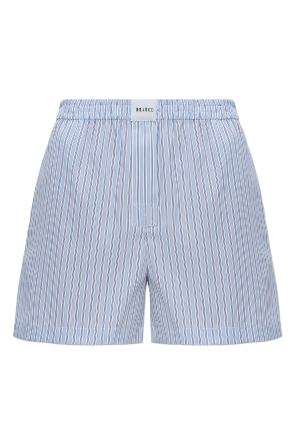 Striped pattern shorts od The Attico