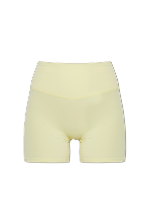 Signature 5" Short Leggings in Pastel Yellow