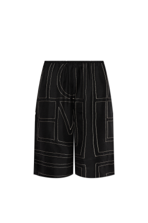 Pantalones cortos de seda