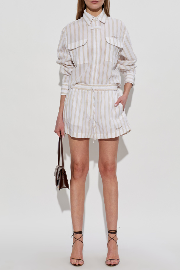 Off-White Shorts with logo