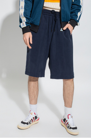 Giorgio CLOTHING Armani Emporio CLOTHING Armani Blue Nylon Down Jacket With Pockets