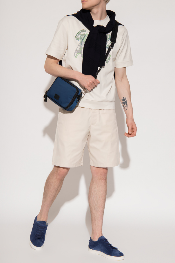 Giorgio armani Cotton ‘Sustainable’ Sweatshirts shorts