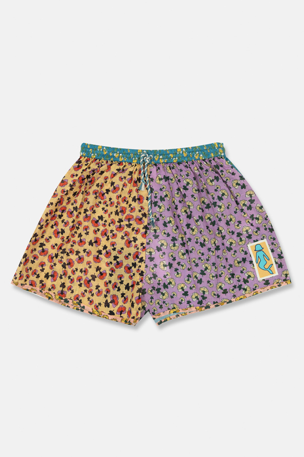 Zimmermann Kids Shorts with floral motif