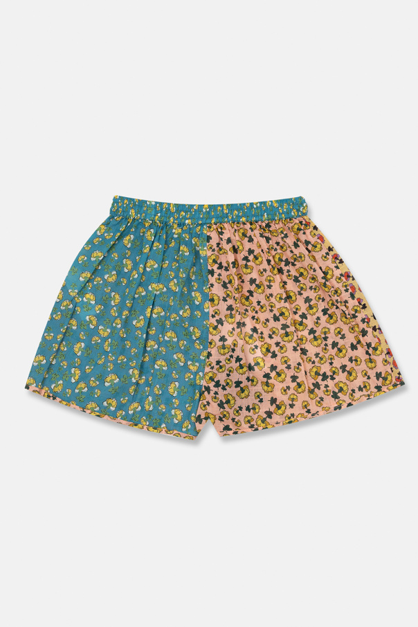 Zimmermann Kids Shorts with floral motif