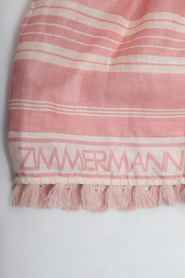 Zimmermann Kids Linen shorts