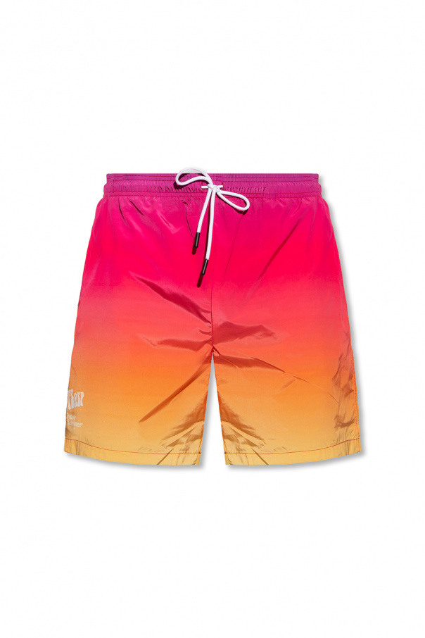 MSFTSrep Gradient swim shorts