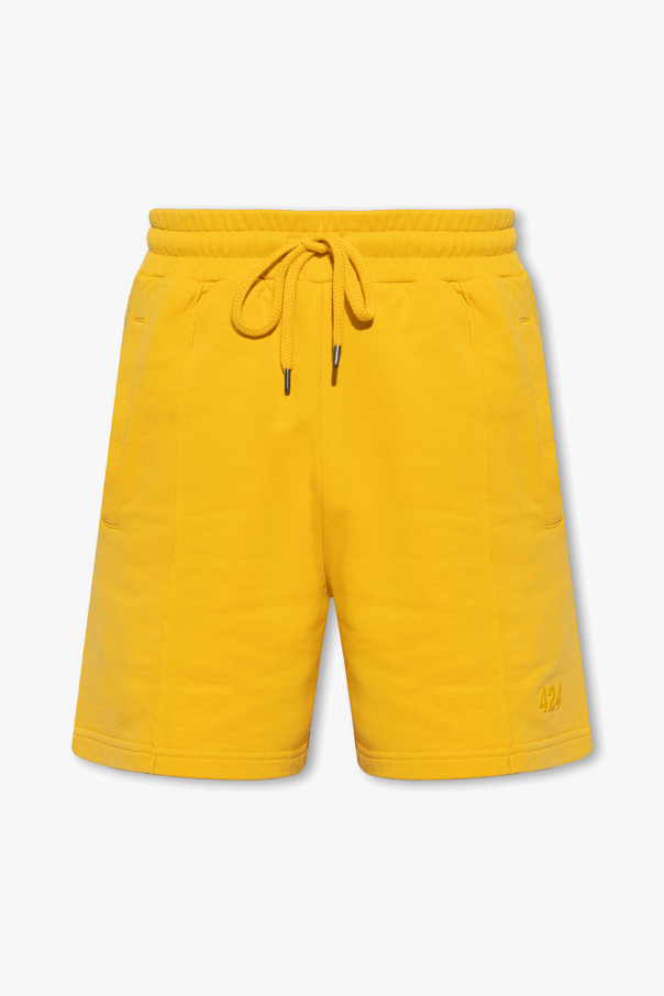 424 Shorts with stitching details