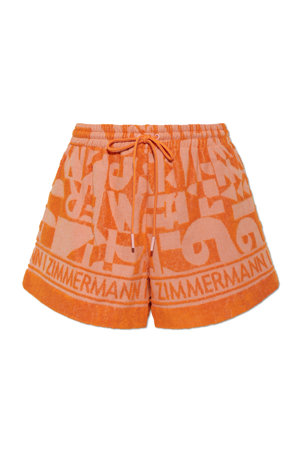 ‘Solstice’ shorts in terry cotton od Zimmermann