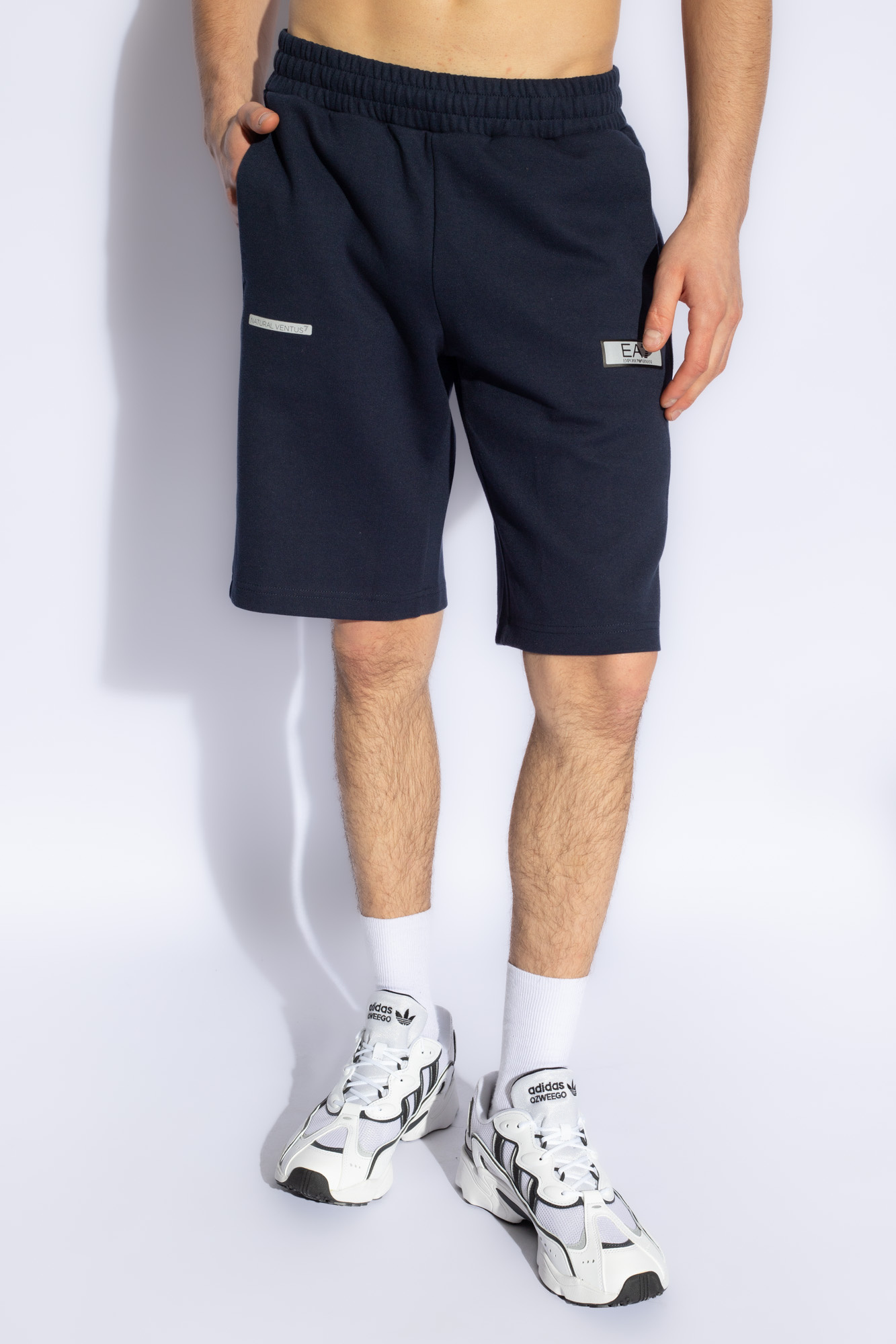 EA7 Emporio armani KOBIETY Shorts with logo