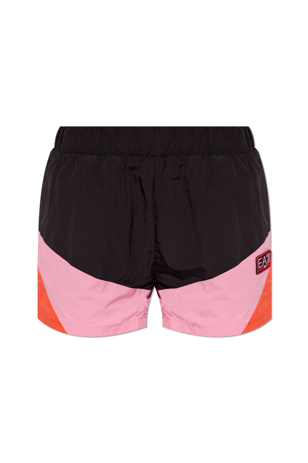 EA7 Emporio Geldb armani EA7 Emporio Geldb armani shorts with logo patch