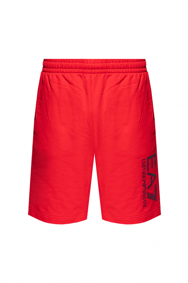 EA7 Emporio drawstring armani Shorts with logo