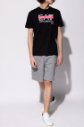 Emporio Armani mid-rise slim-fit jeans Shorts with logo