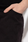 Emporio Armani Denim shorts with logo