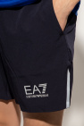 EA7 Emporio Armani Training shorts with logo