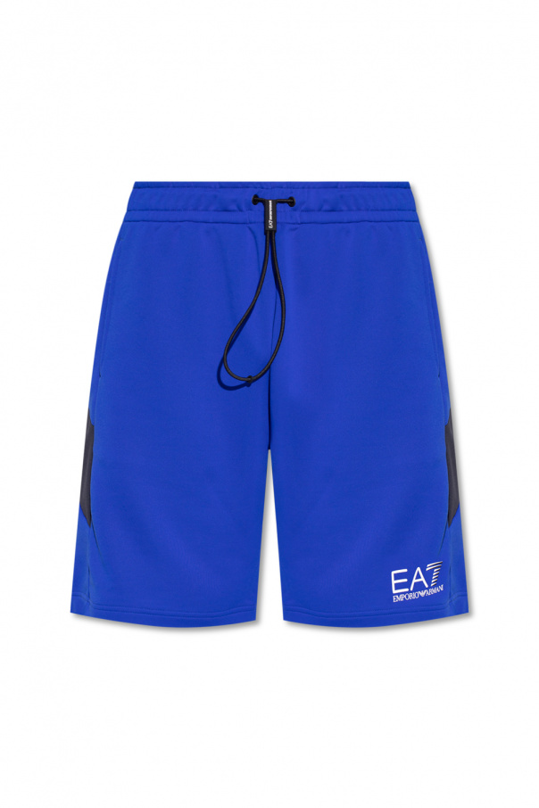 EA7 Emporio Armani logo Shorts with logo