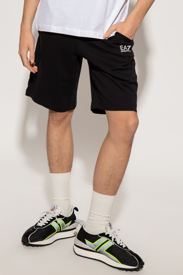 Sweat shorts with logo EA7 Emporio Armani - IetpShops Japan - Emporio Armani  EMPORIO ARMANI 3K1J751DX3Z 0942