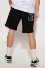 EA7 Emporio Armani Sweat shorts with logo