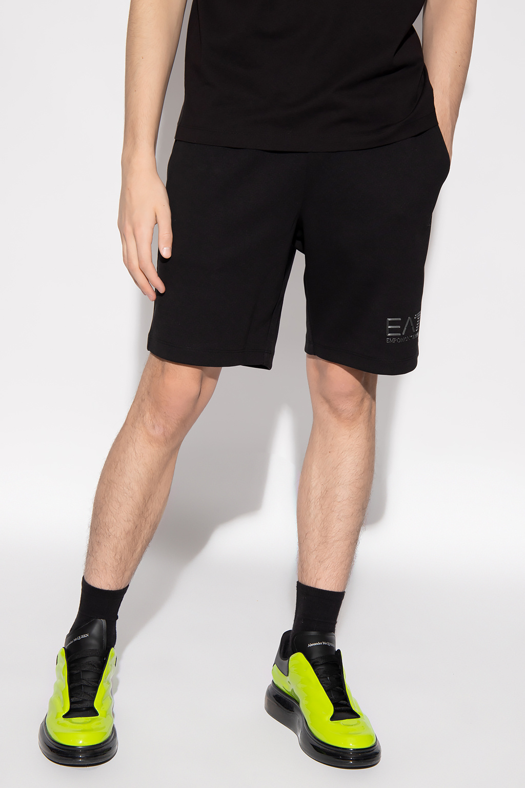 EA7 Emporio Armani Shorts with logo