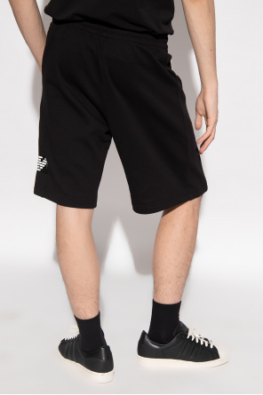 EA7 Emporio armani pasek Shorts with logo