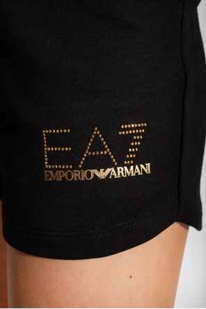 Emporio Armani Scarfs Grey Shorts with logo