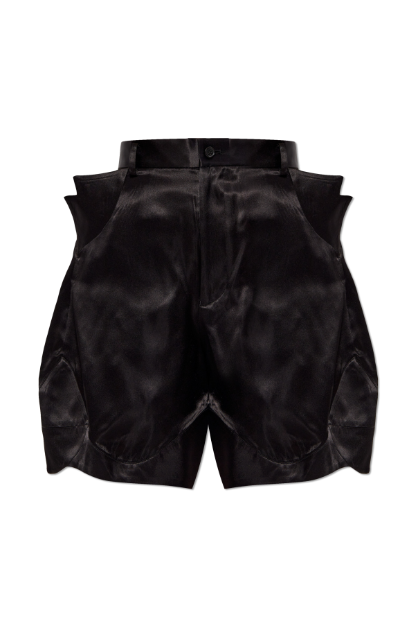 Comme des Garçons Noir Kei Ninomiya Pantalones cortos con costura