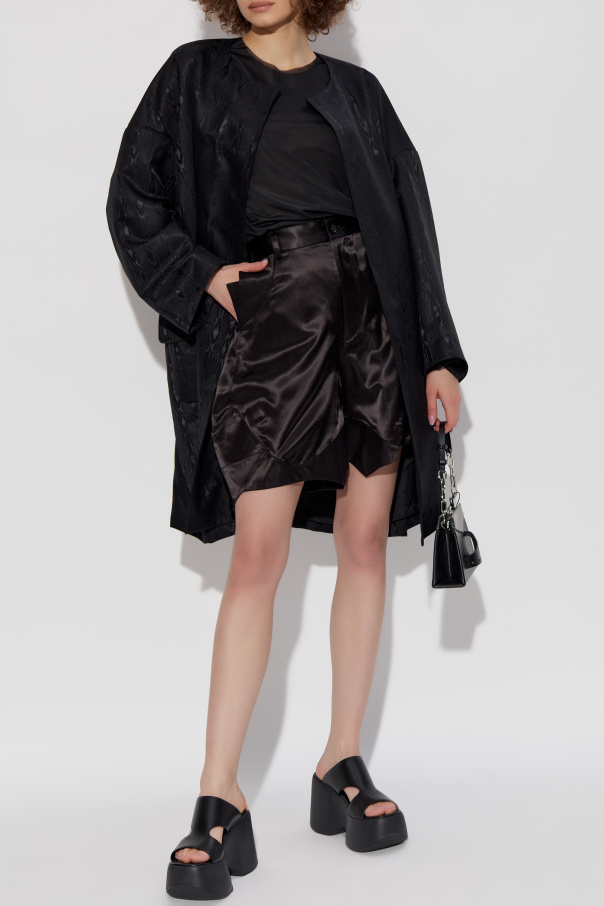 Comme des Garçons Noir Kei Ninomiya Pantalones cortos con costura