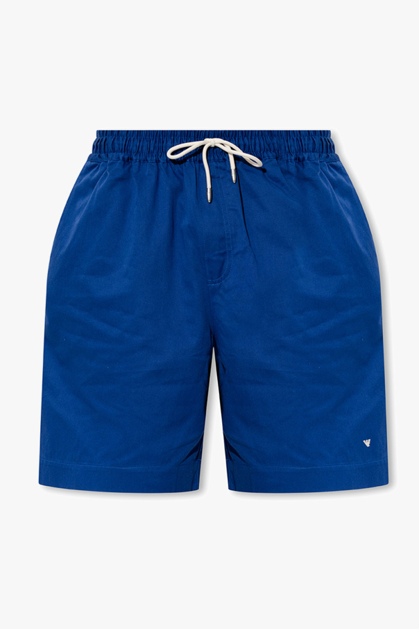 Emporio negro Armani ‘Sustainable’ collection shorts