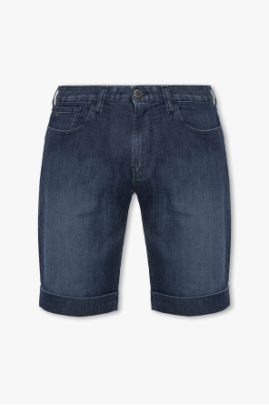 Emporio Armani Kids wide-leg flared jeans