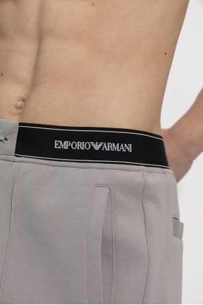 Emporio armani fine Shorts with logo