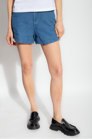 Emporio armani two-tone High-rise shorts