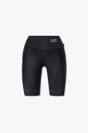 Cropped leggings od Armani sweatpants EA7 Sneakers bianche con logo ad aquila in rilievo
