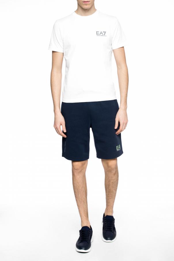 EA7 Emporio Armani Logo shorts | Men's Clothing | Vitkac