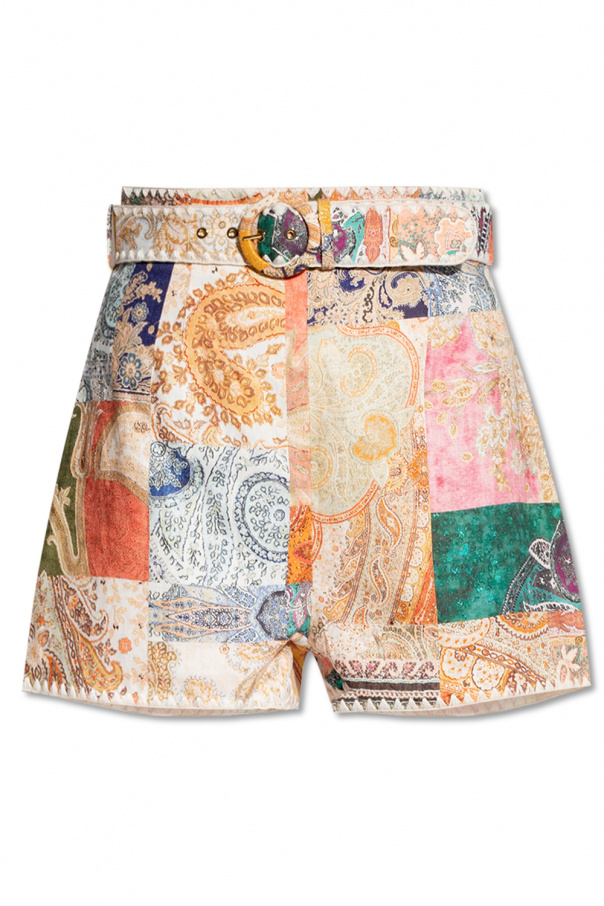 Zimmermann ‘Anneke’ high-rise shorts
