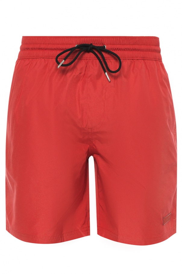 burberry shorts silver