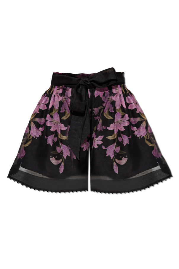 Floral pattern shorts, zdjęcie 1 Floral pattern shorts od Zimmermann