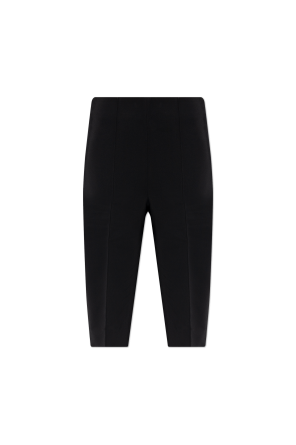 Shorts with slits on the legs