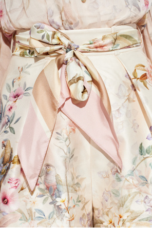 Zimmermann Pantalones cortos con estampado floral