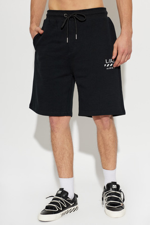 L/AB c/o Off-White Sweat shorts with printed logo