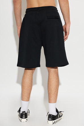 L/AB c/o Off-White Sweat shorts with printed logo