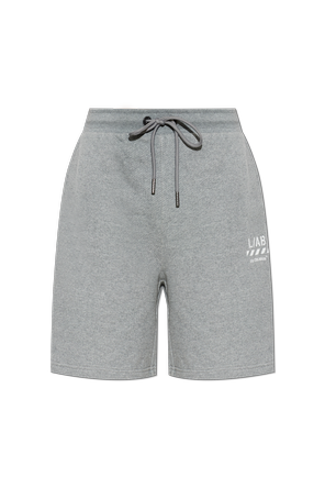 Sweat shorts with printed logo