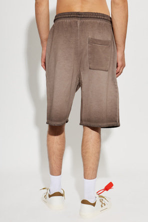 Off-White Pantalones cortos de chándal con estampado